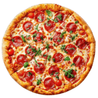 Salami Pizza