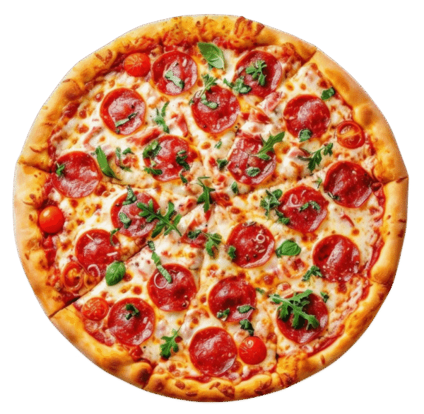 Salami Pizza